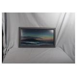 'Last Minute of Sunset' by Walfrido oil on canvas