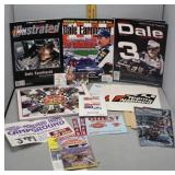 NASCAR ephemera - Dale Earnhardt, Nabisco, race pa