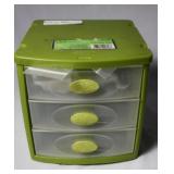 Green organizer watch parts - pins & inserts