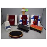 Four Swarovski figures in box - Swan, commemorativ