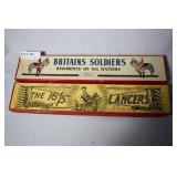 British cast metal painted soldier toys - 16th/5th