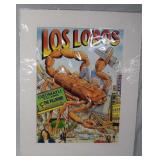 Los Lobos unframed poster 20' x 16'