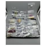 Grouping loose stones - Citrine, Emerald, amethyst