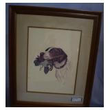 Bird dog hunting print 27.5' x 23.5'