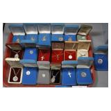 Religious icon & cross new old stock necklaces