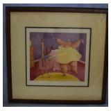 'Strip Teaser' by Sarah0Jane Szikora signed print