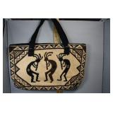 Nine Southwest Native American Motif Cotton purses