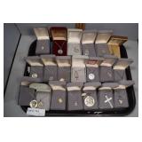 Grouping new old stock religious icon charm neckla