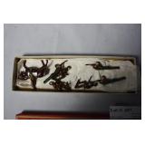 Cast Metal painted soldier toys