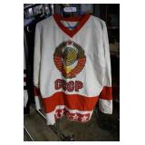 Soviet Union CCCP hockey jersey
