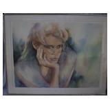 Hasselbach 'Over the Rainbow' 28.5' x 36.5' framed