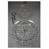Waterford two tier cake plate