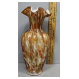 Fenton 12' murrhina vase