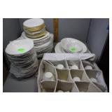 Johnson Bros Snow white Regency dinnerware service