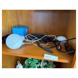 Echo dot, clip on lights & power strips