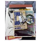 Ephemera: Reagan pin, Christian life, Elvis Presle