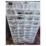 Jewelry organizer LOADED with earrings