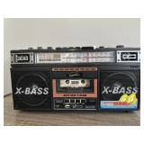 Super Sonic UM1 Cassette X-Bass carry boom box