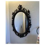 bathroom contents incl wall shelf, drying rack, fr