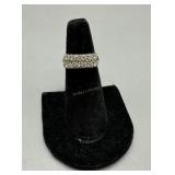 14kt yellow and white gold Diamond ring size 6.5