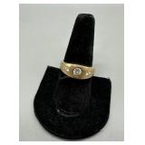 14kt yellow gold Men