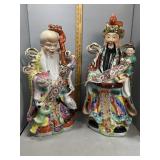 Two Chinese porcelain figures