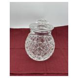 Waterford lidded biscuit jar