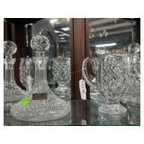 Waterford pitcher & Decanter with stopper