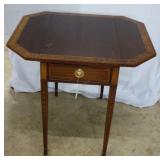 Councill Furn. Company inlaid drop leaf single