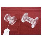 Two Waterford knife rests