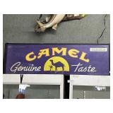 Camel Genuine Taste lighted sign