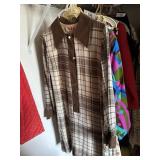 Vintage clothing - 5 dresses & color block shirt