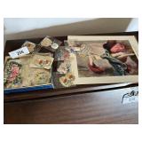 Paper die-cut seals & holiday decorations & John L