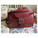 Vintage carry all bag LOADED with advertising penc