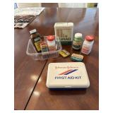 Vintage medicine cabinet articles