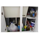 Laundry room cleaning supplies