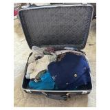 American Tourister hard side suitcase with vintage