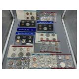 Three US Proof Sets: 1968, (2) 1969 & Four US Unci