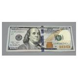 2009-A US $100 Federal Reserve Star Note serial #