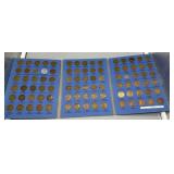 Four partially completed Lincoln Head Cents incl W