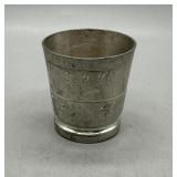 1978 Eisenhower Dollar converted into a shot glass