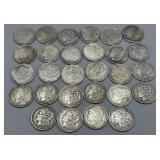 COPY 28 US Morgan Dollars from 1878-S to 1904-S pl
