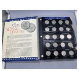 Official US Mint 50 State Quarters 1999-2008 with