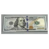 2009-A US $100 Federal Reserve STAR Note serial #L
