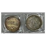 Two Space HOBO Dollar Coins - E. Pluribus Unum fro