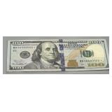 2013 US $100 Federal Reserve Star Note