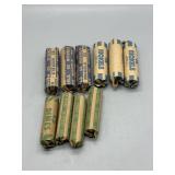 Six rolls assorted Nickels & Four Rolls assorted D