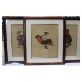 Three Norman Rockwell framed prints 29' x 24.5'