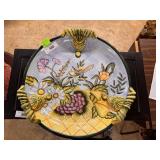 Oversized Italian style platter - 18' D