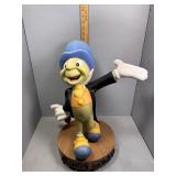 Jiminy Cricket 20' figure on pedstal with